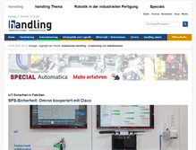 Tablet Screenshot of handling.de